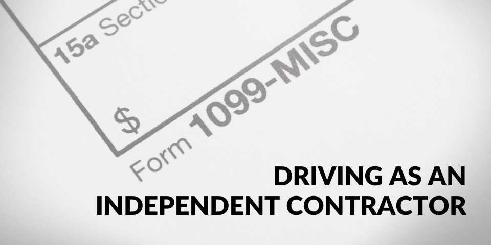Driving as an Independent Contractor